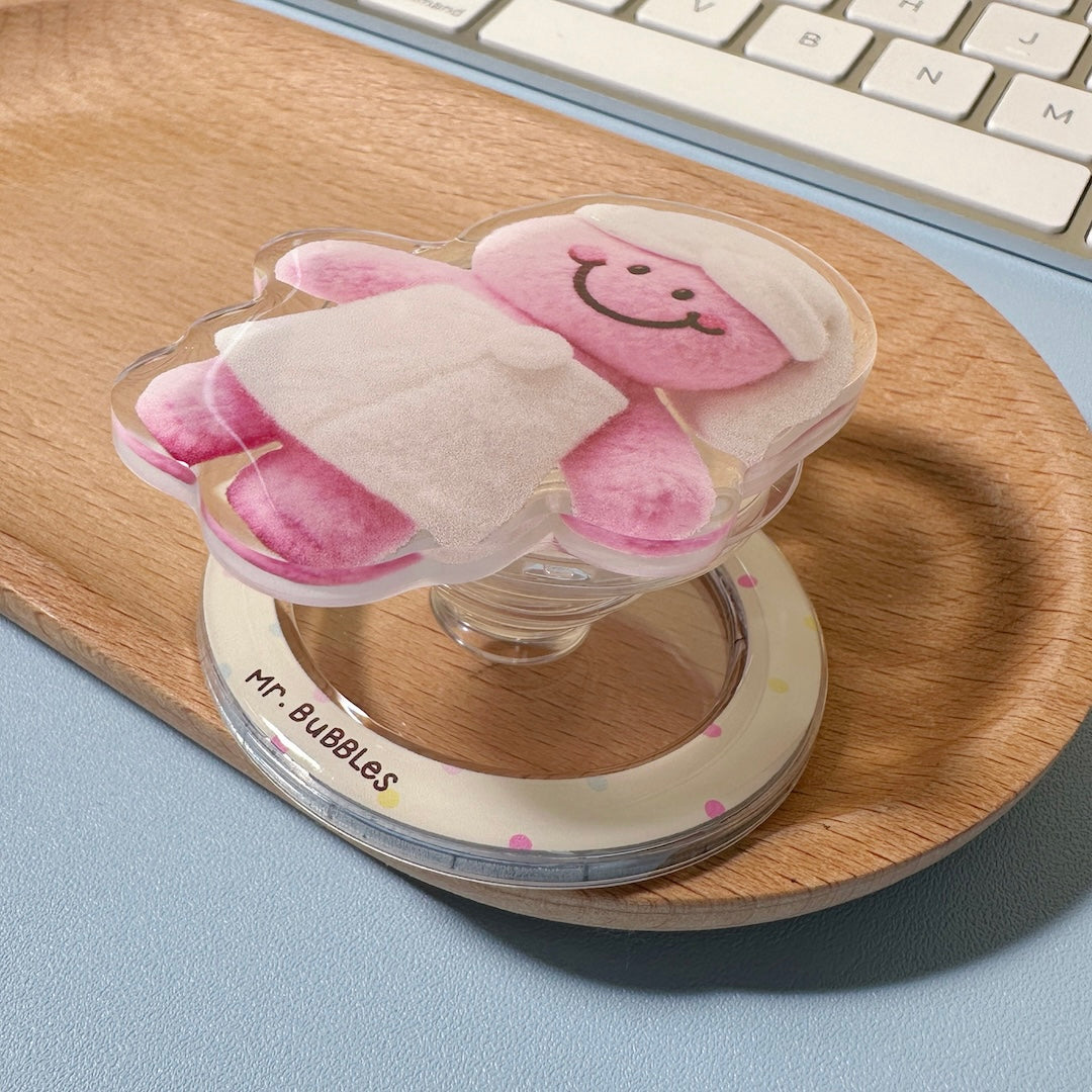 Mr.Bubbles Magnetic Phone Grip & Stand